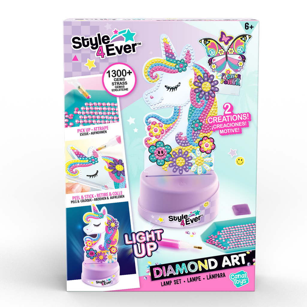 Diamond Art Lamp Set - Style 4 Ever - OFG299 - CanalToys