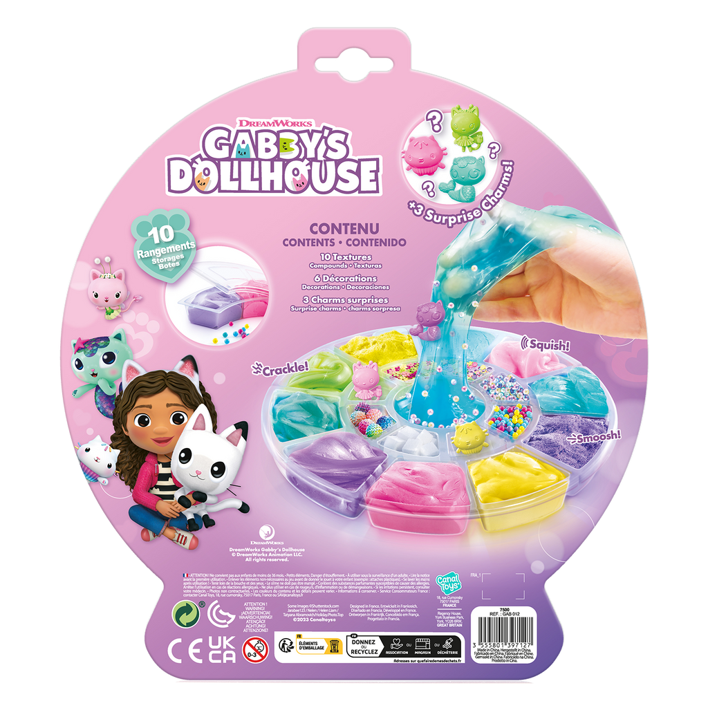 Rueda de Texturas Sensoriales - La Casa de Muñecas de Gabby - GAB012 - CanalToys