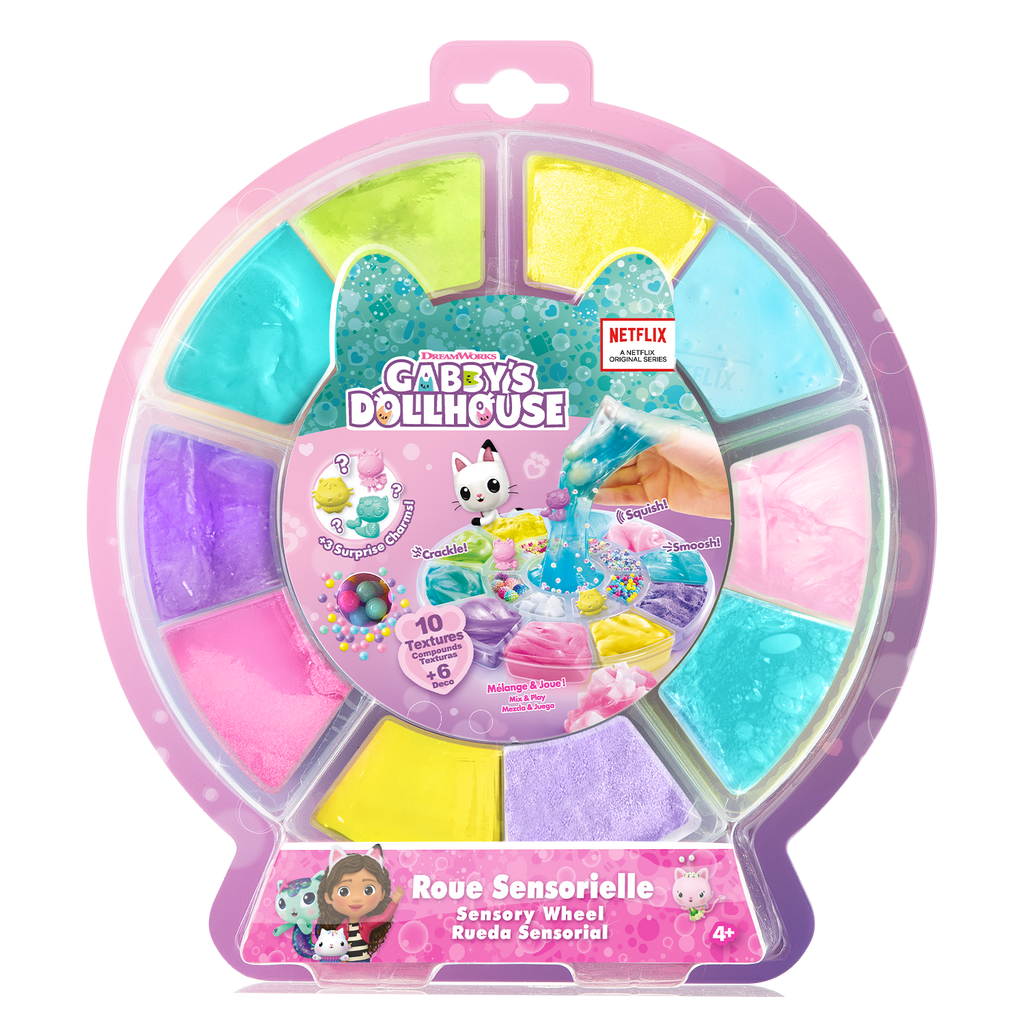 Rueda de Texturas Sensoriales - La Casa de Muñecas de Gabby - GAB012 - CanalToys