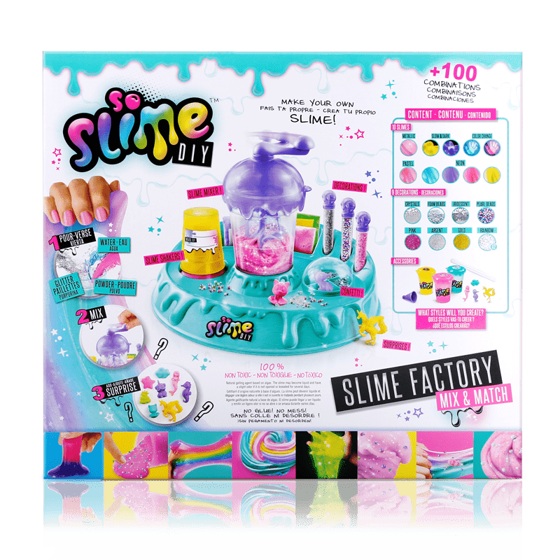 Fábrica de Slime Mezcla y Combina - Mix&Match Factory - So Slime - SSC040 - CanalToys