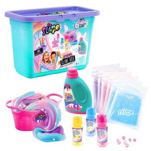 Kit de 6 Slimes Suavizantes - Fresh Slime Box - So Slime - SSC245 - CanalToys