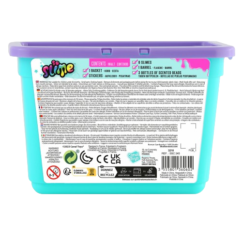 Kit de 6 Slimes Suavizantes - Fresh Slime Box - So Slime - SSC245 - CanalToys