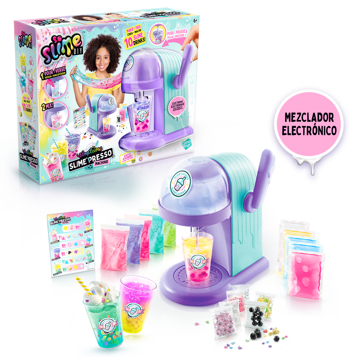 Maquina SlimePresso So Slime Canal Toys