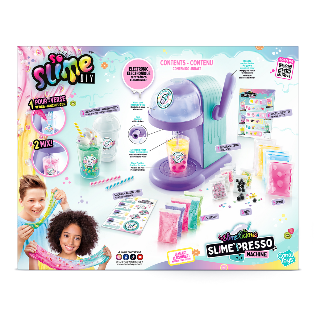 Máquina SlimePresso - Slime'Presso Machine - So Slime - SSC254 - CanalToys