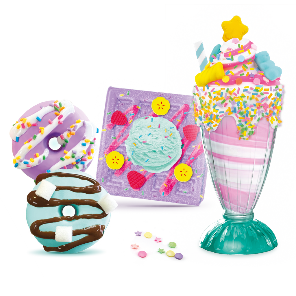 Pasteles de Slime Merendola - Sugary Crush Deluxe Pack - So Slime - SSC265 - CanalToys