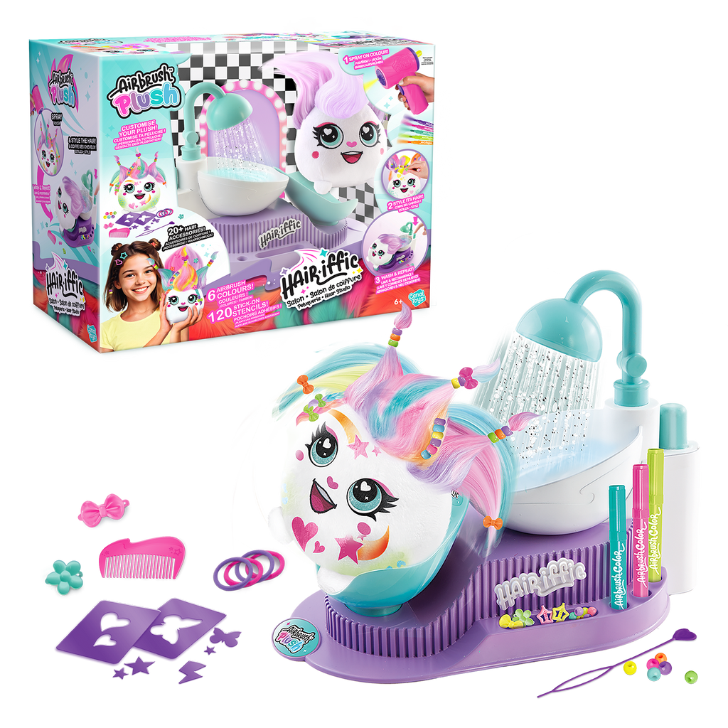 Salón de Peluquería Pelomenal - Airbrush Plush - AIR044 - CanalToys