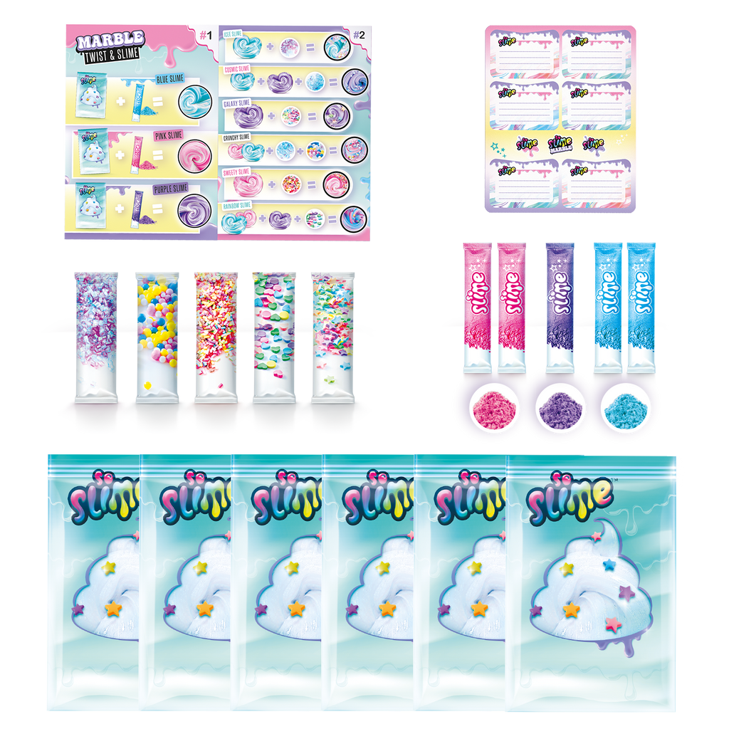 Set de Recambios Mixer Machine Twist & Slime (Batidora) - Twist & Slime Mixer Machine Refills - So Slime - SSC 239 - CanalToys