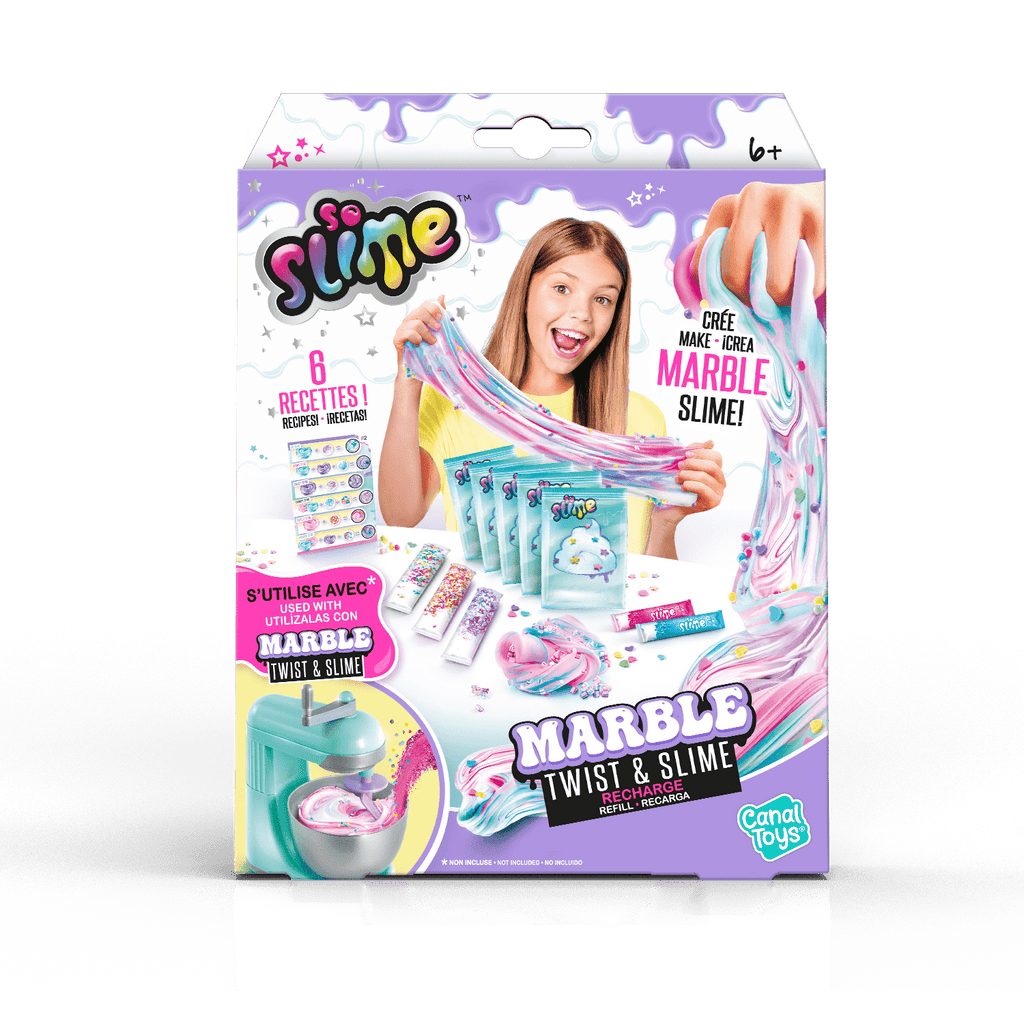 Set de Recambios Mixer Machine Twist & Slime (Batidora) - Twist & Slime Mixer Machine Refills - So Slime - SSC 239 - CanalToys