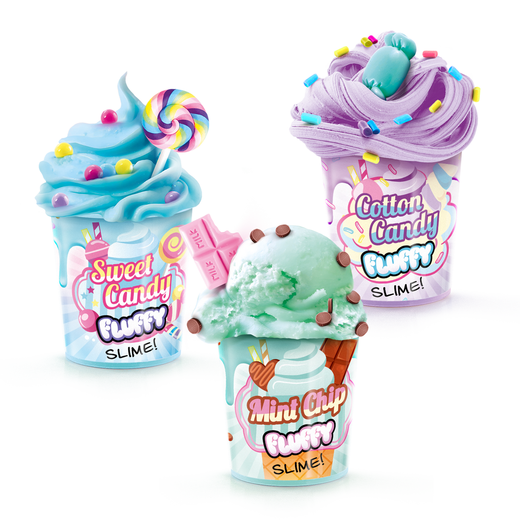 Slime Fluffy 3 Pack - So Slime - SSC101 - CanalToys