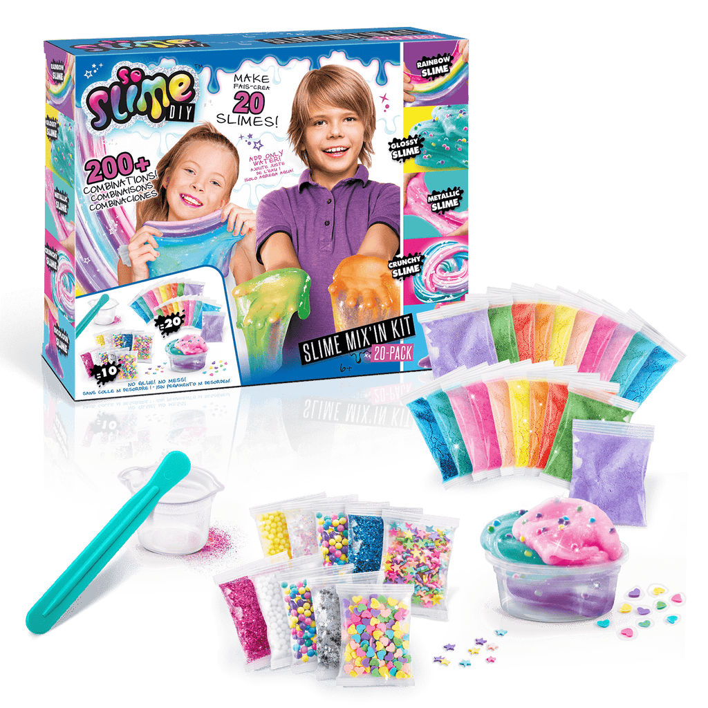 Slime Mix In Kit 20 Pack - So Slime - SSC185 - CanalToys