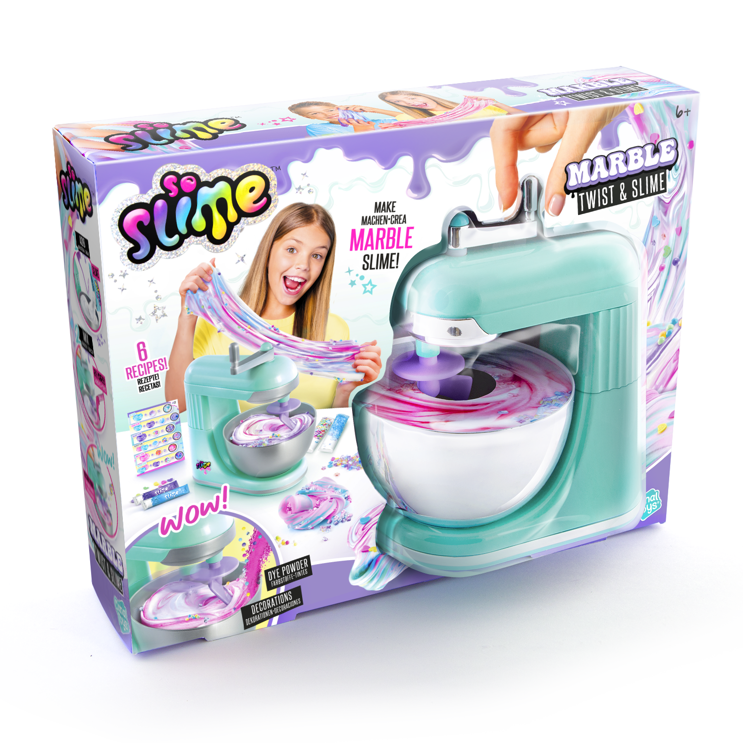 Crea Slime Único con Slime Mixer de So Slime Incluye Recetas
