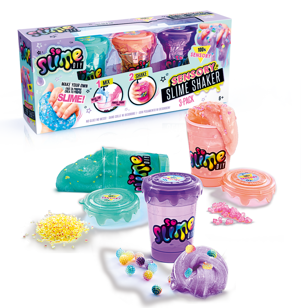 Slime Sensorial 3 Pack - Sensory Slime 3 Pack - So Slime - SSC003 - CanalToys