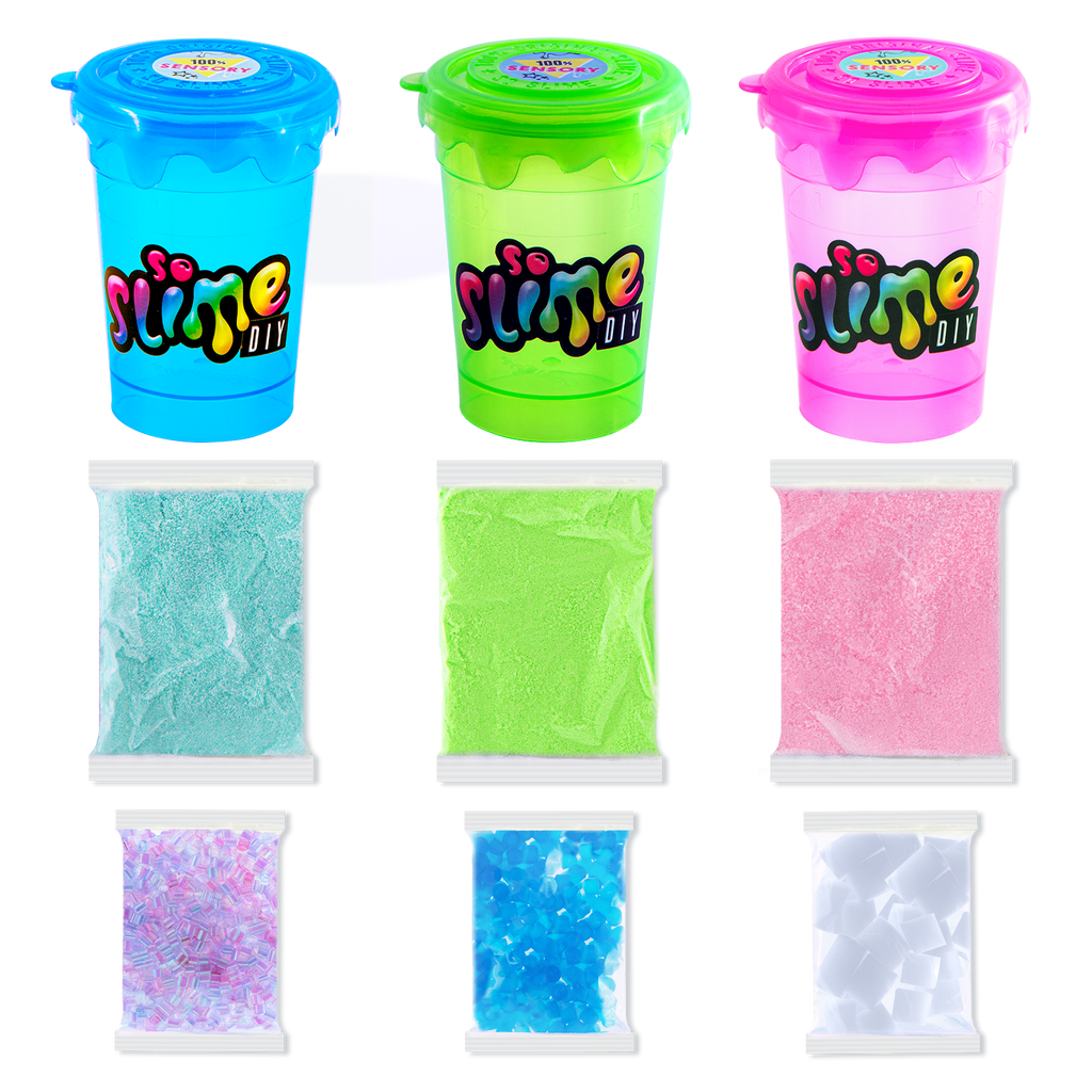 Slime Sensorial 3 Pack - Sensory Slime 3 Pack - So Slime - SSC003 - CanalToys
