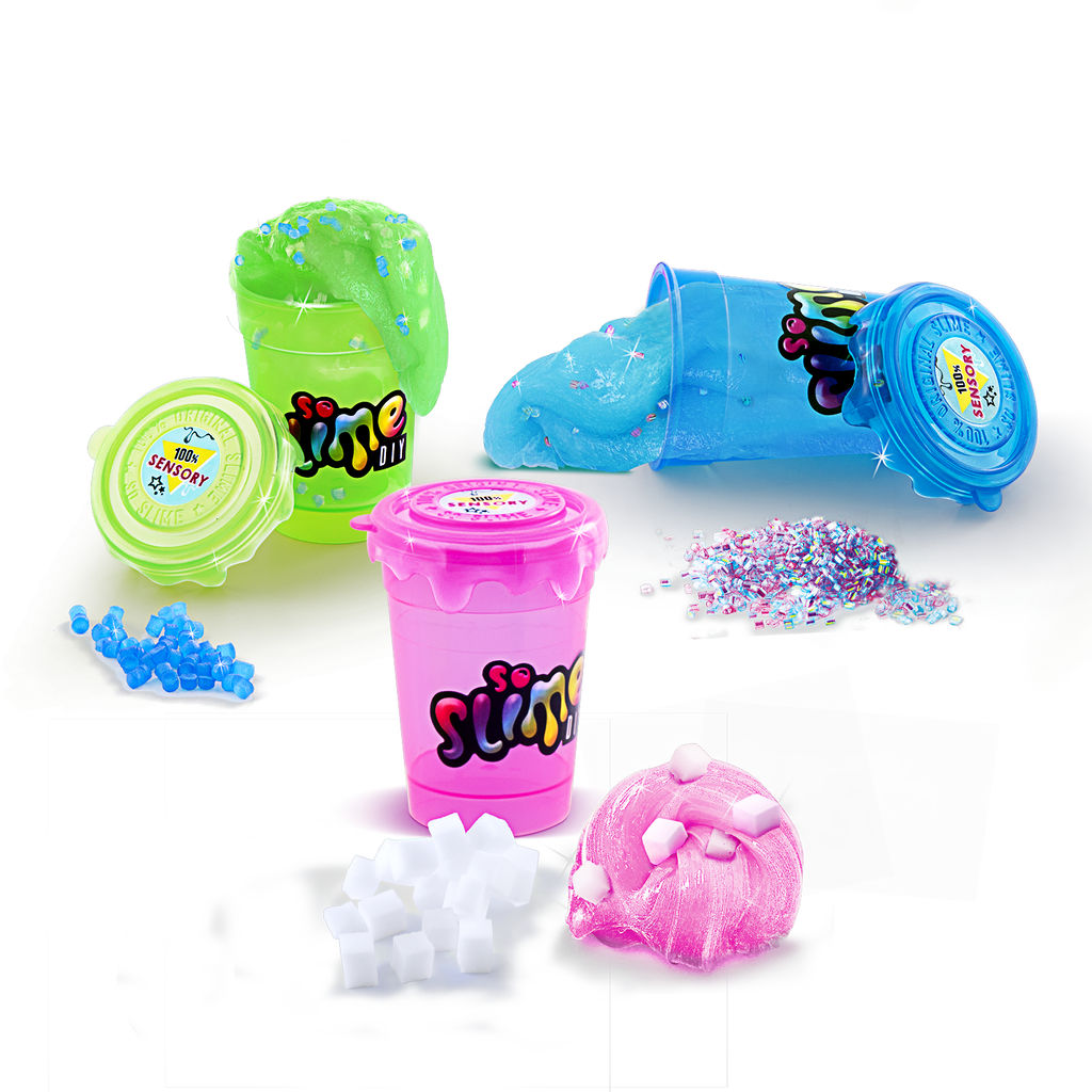 Slime Sensorial 3 Pack - Sensory Slime 3 Pack - So Slime - SSC003 - CanalToys