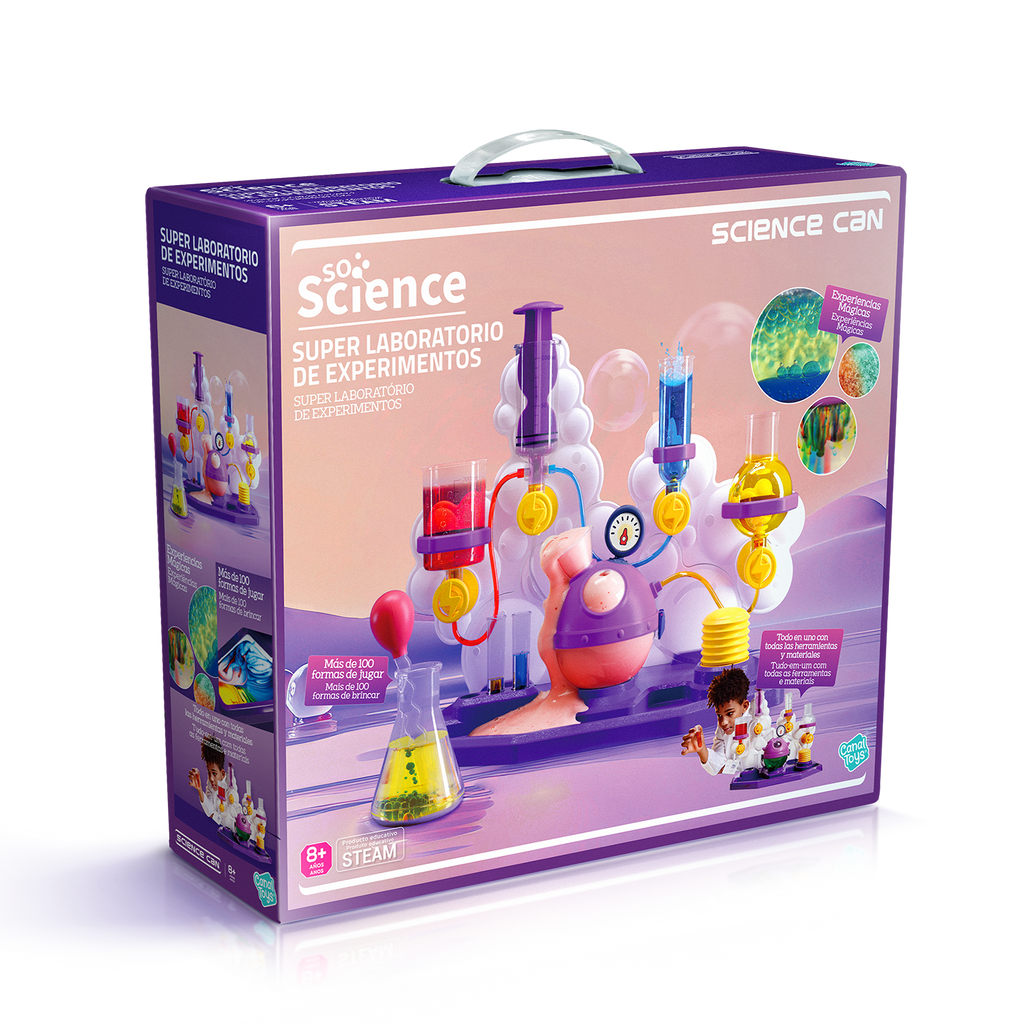 Super Laboratorio de Experimentos - So Science - COS006 - CanalToys
