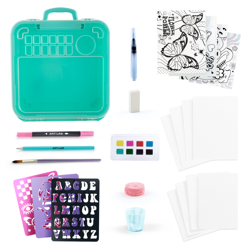 Super Maletín de Acuarelas - Watercolour Case - Art Lab - ART012 - CanalToys