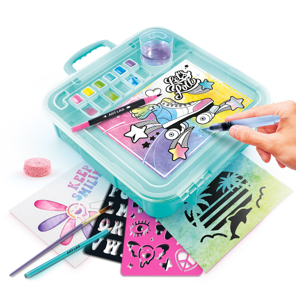 Super Maletín de Acuarelas - Watercolour Case - Art Lab - ART012 - CanalToys