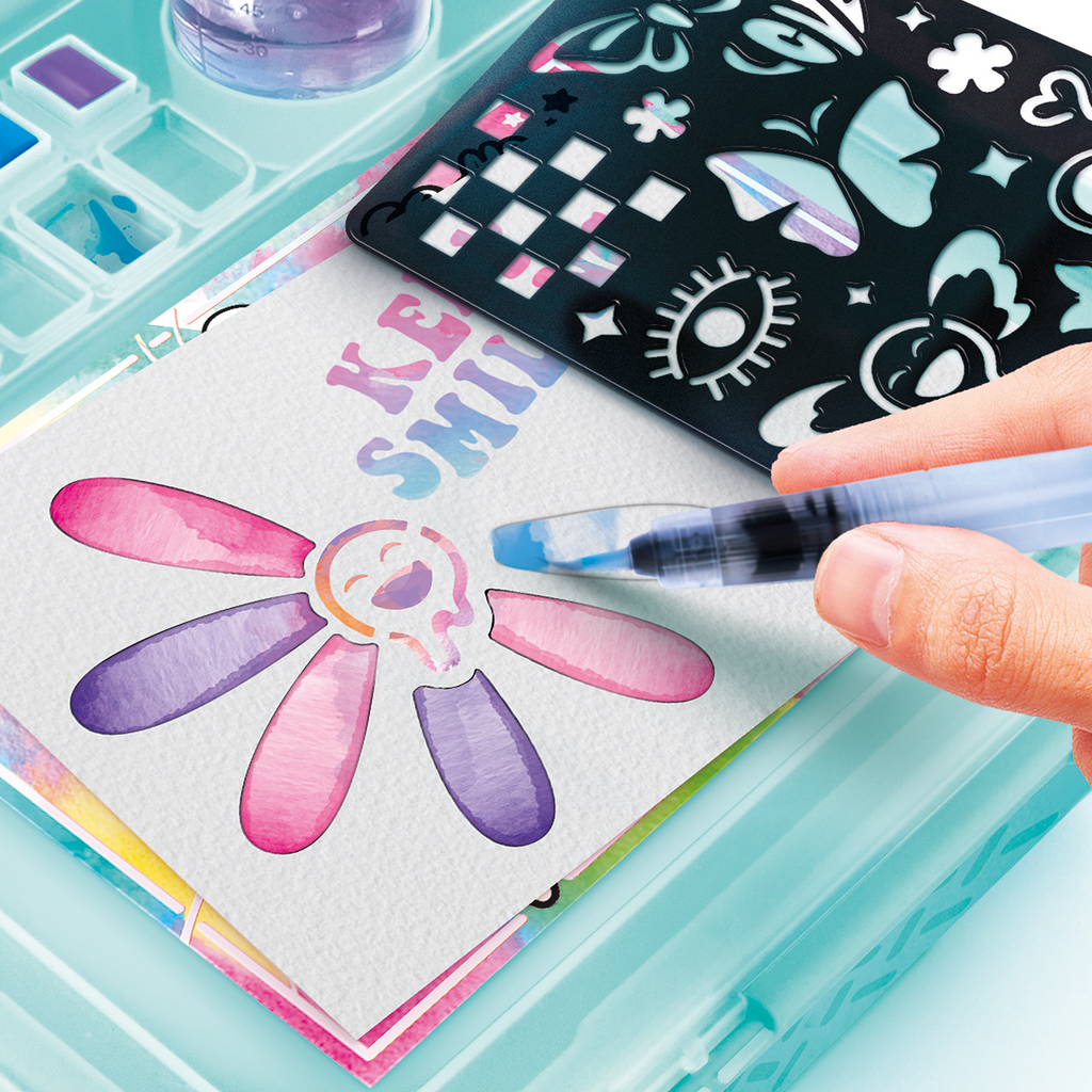 Super Maletín de Acuarelas - Watercolour Case - Art Lab - ART012 - CanalToys