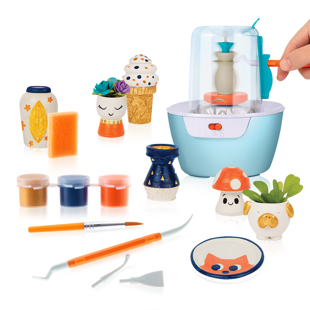 Super Taller de Cerámica - Mini Pottery Studio - Art Lab - ART016 - CanalToys