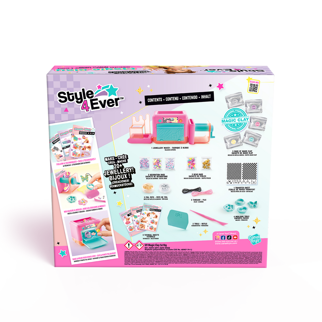 Taller de Bisutería Magic Clay - Style 4 Ever - OFG333 - CanalToys