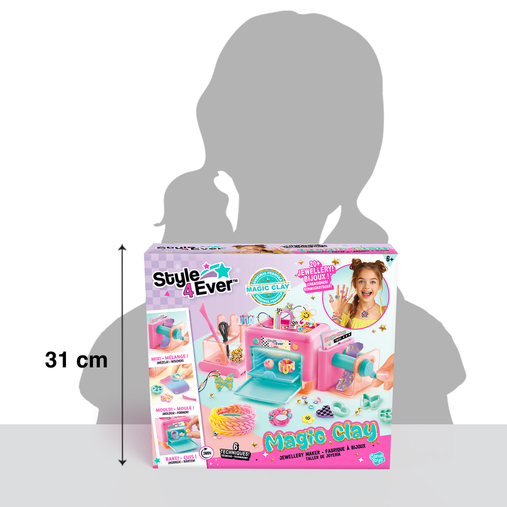 Taller de Bisutería Magic Clay - Style 4 Ever - OFG333 - CanalToys