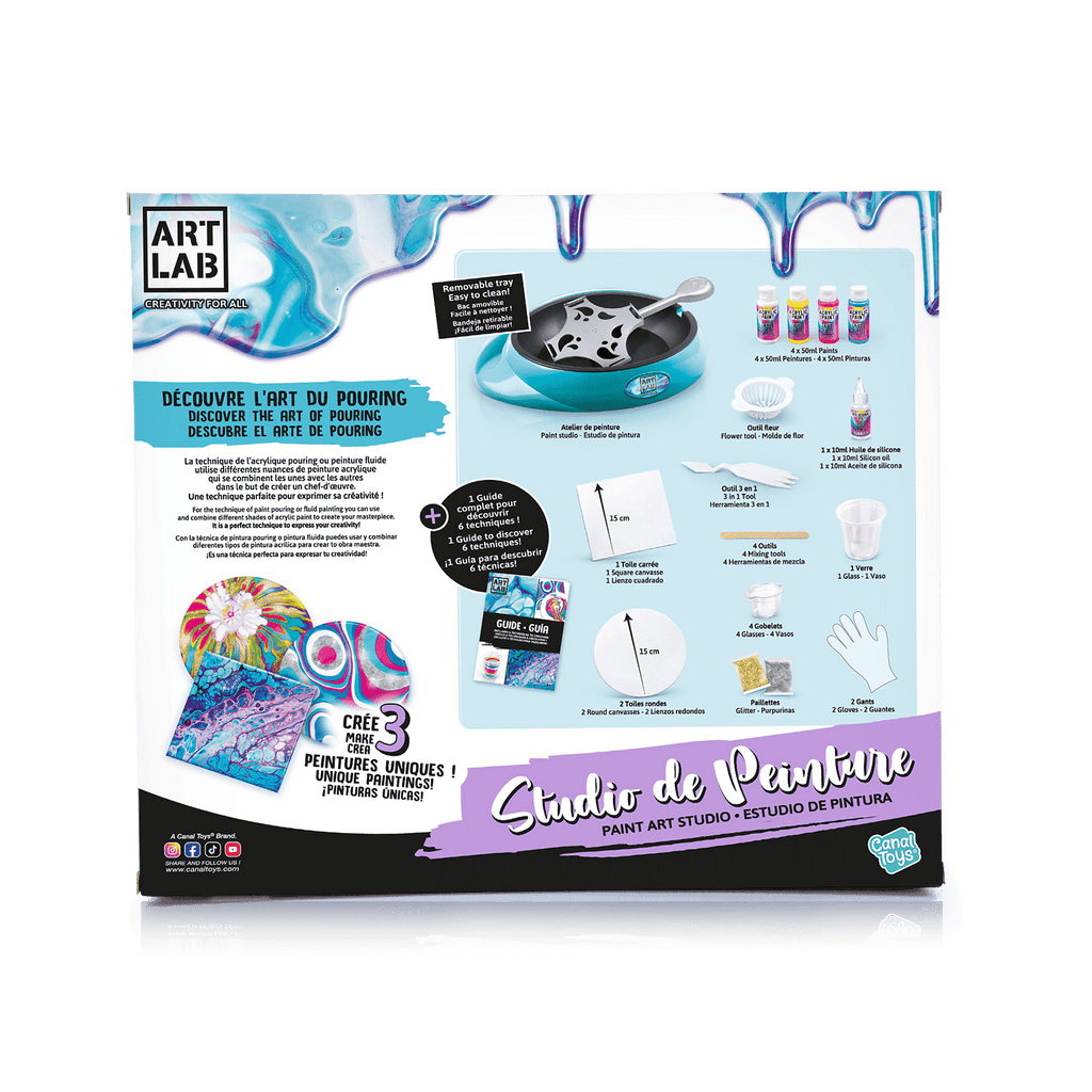 Taller de pintura artística -  Art Lab - ART010 - CanalToys