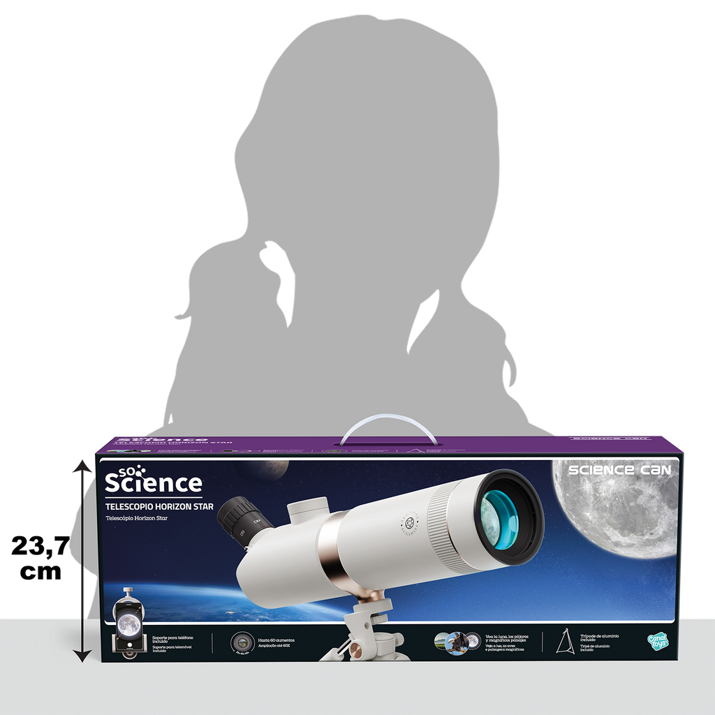 Telescopio Horizon Star - So Science - COS008 - CanalToys