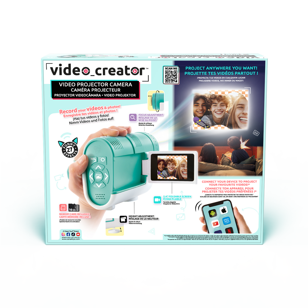 Video Cámara Proyector - Creator - CLK039 - CanalToys