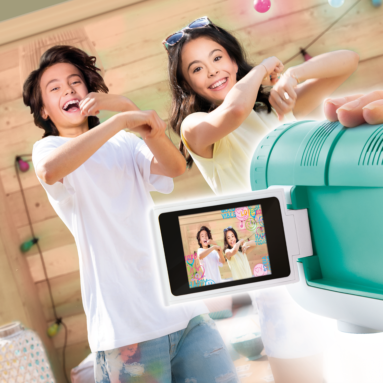 Cámara Proyector Para Niños Canal Toys - Toma Fotos, Graba Videos Y Proyecta En La Pared Con Efectos