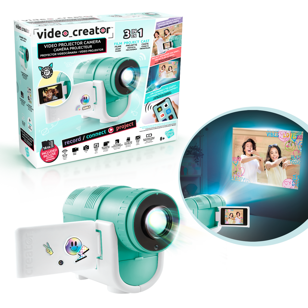 Video Cámara Proyector - Creator - CLK039 - CanalToys