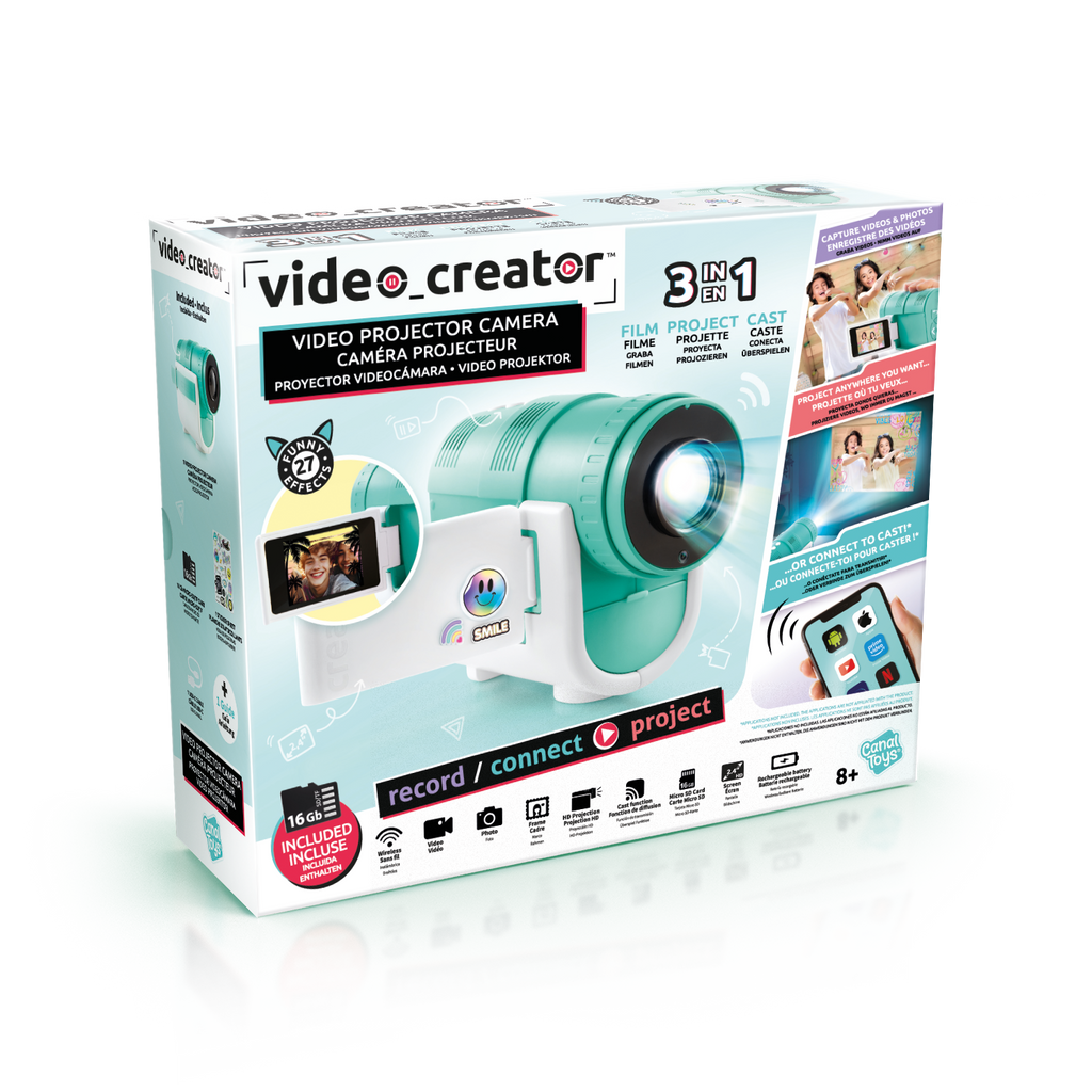 Video Cámara Proyector - Creator - CLK039 - CanalToys