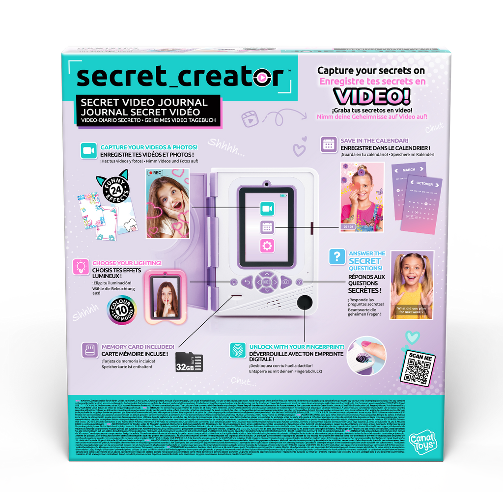 Video Diario Secreto - Secret Creator - INF043 - CanalToys