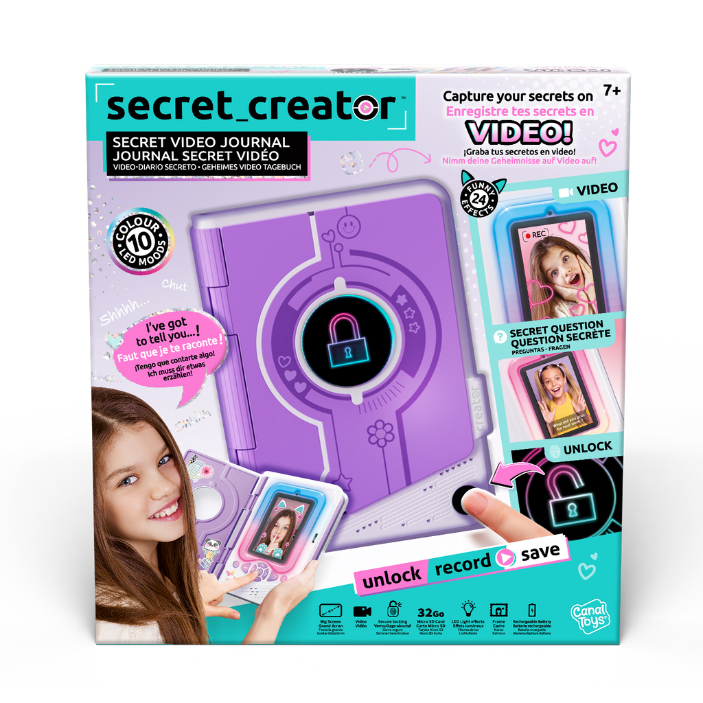 Video Diario Secreto - Secret Creator - INF043 - CanalToys