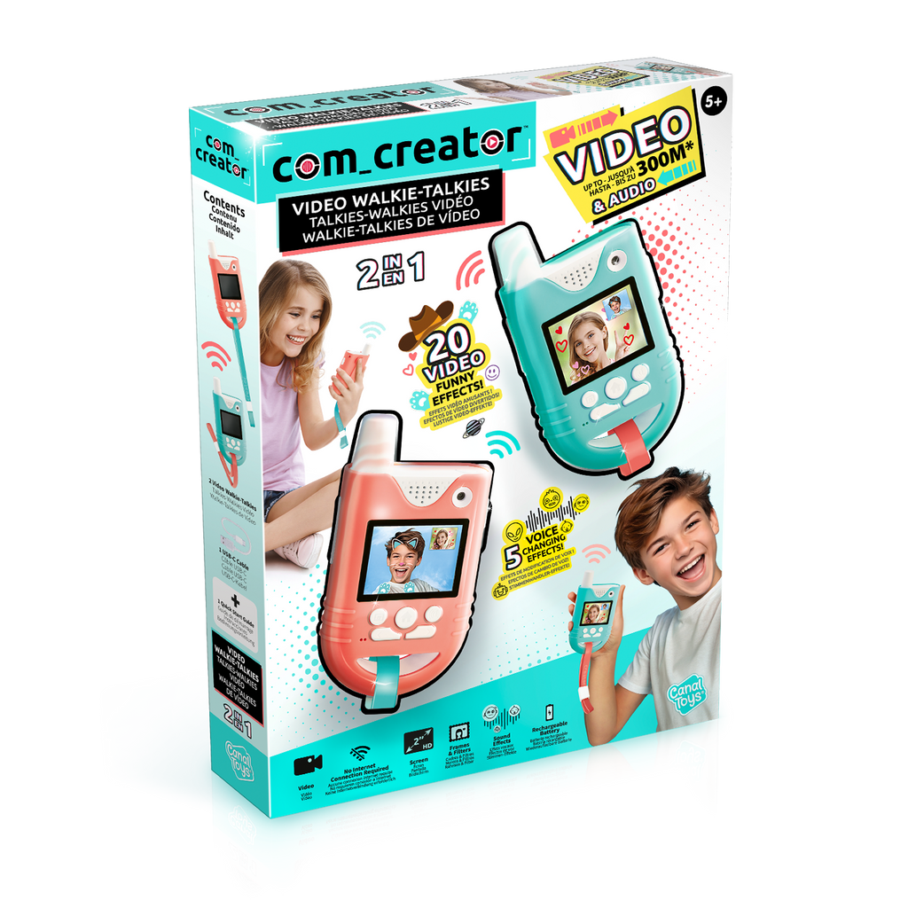 Video Walkie Talkies - Com Creator - INF042 - CanalToys