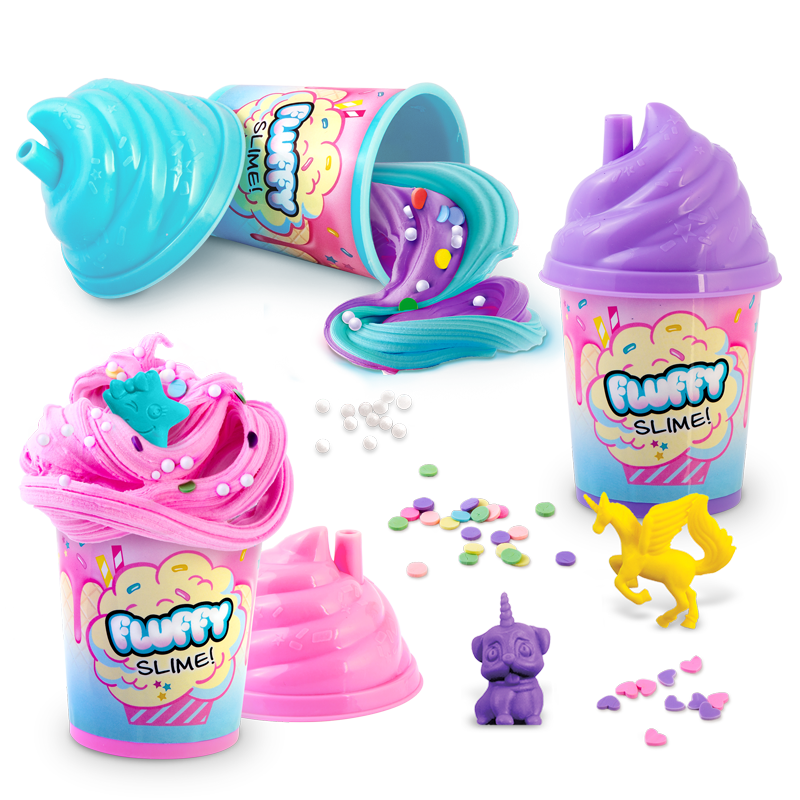 Slime Fluffy Shaker x3 Pack - Slime Fluffy Pop - SSC101 - CanalToys