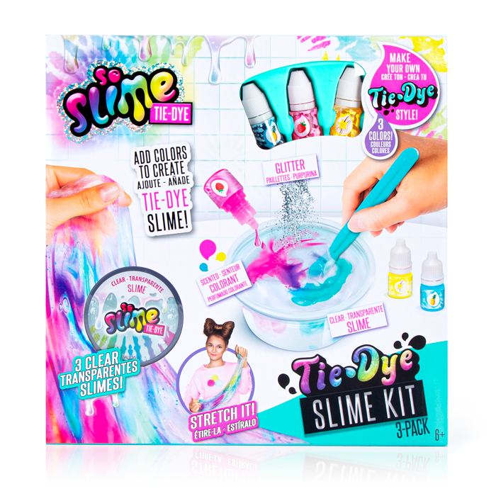 Slime Tie&Dye 3 Pack - Tie&Dye Slime - So Slime - SSC137 - CanalToys