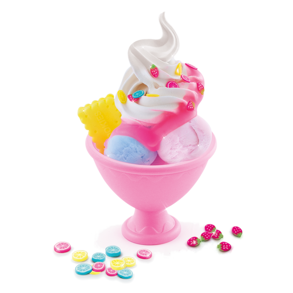 Fábrica de helados - Ice Cream Factory - Slime Fluffy Pop - So Slime - SSC180 - CanalToys