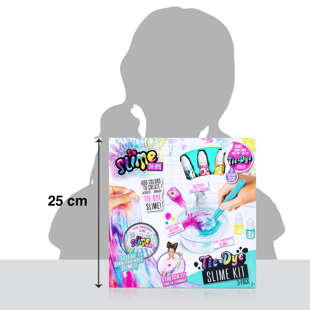 Slime Tie&Dye 3 Pack - Tie&Dye Slime - So Slime - SSC137 - CanalToys
