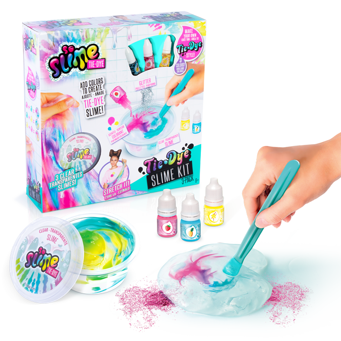 Slime Tie&Dye 3 Pack - Tie&Dye Slime - So Slime - SSC137 - CanalToys