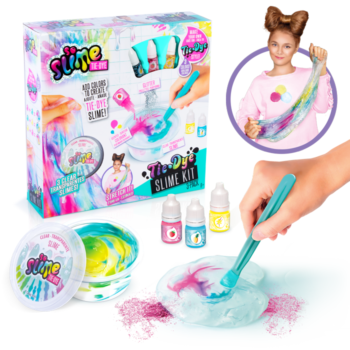 Slime Tie&Dye 3 Pack - Tie&Dye Slime - So Slime - SSC137 - CanalToys