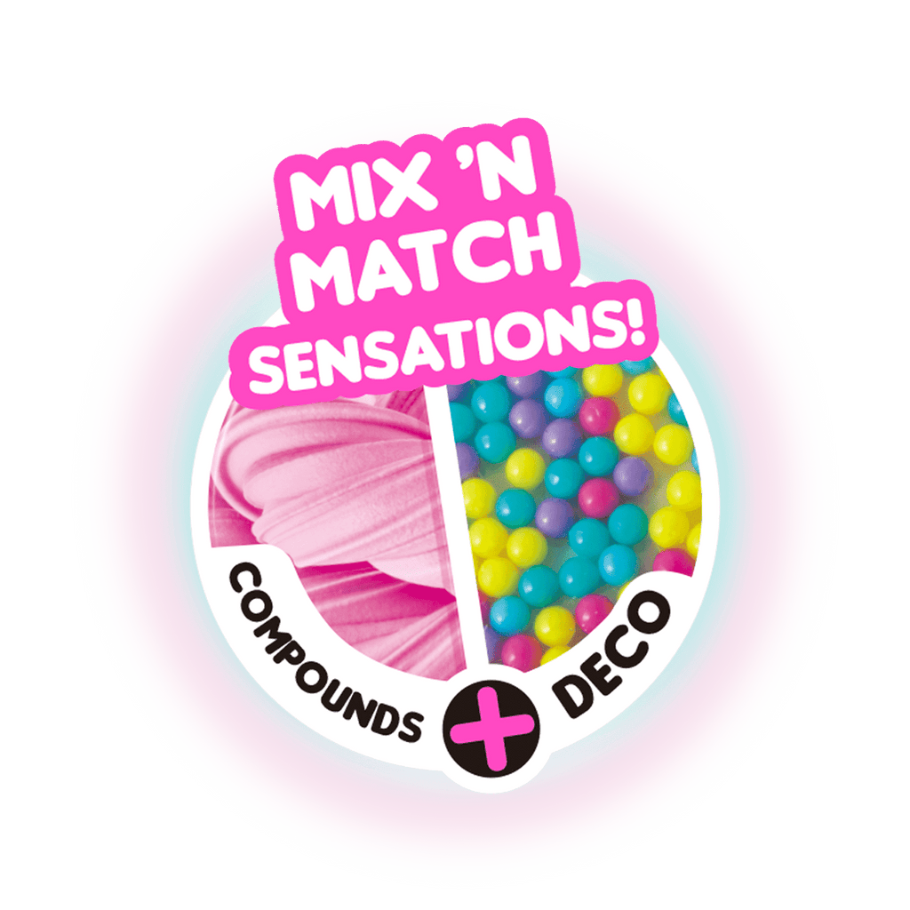 Yogures sensoriales de Slime 1 Pack - Flip'in Mix Sensations 1 Pack- Crazy Sensations - SSB003 - CanalToys