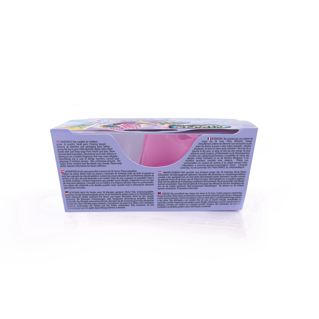 Yogures sensoriales de Slime 1 Pack - Flip'in Mix Sensations 1 Pack- Crazy Sensations - SSB003 - CanalToys